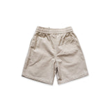 Pull On Straight Shorts | Ecru - HoneyBug 