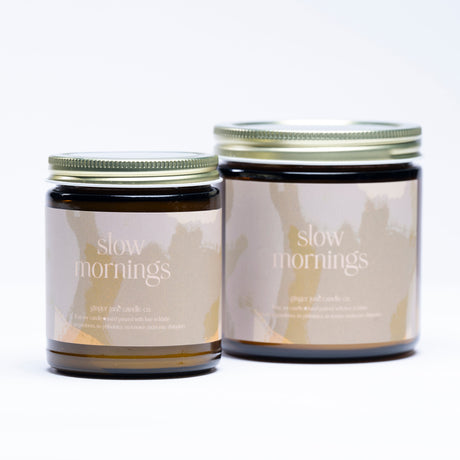 Slow Mornings Candle - HoneyBug 