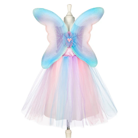 Felicity Fairy Costume – Dress and Wings Set (pink & blue) - Role-Play for Children (3 sizes)
