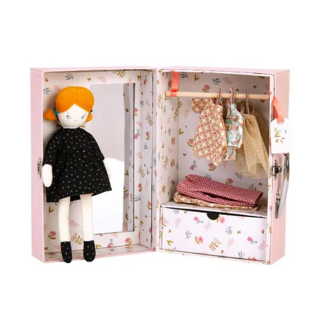 Suitcase - Blanche’s Wardrobe - Doll - Moulin Roty