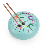Tongue Drum L (Light Blue)
