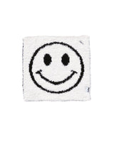 Smiley Plush Lovey | Black - HoneyBug 
