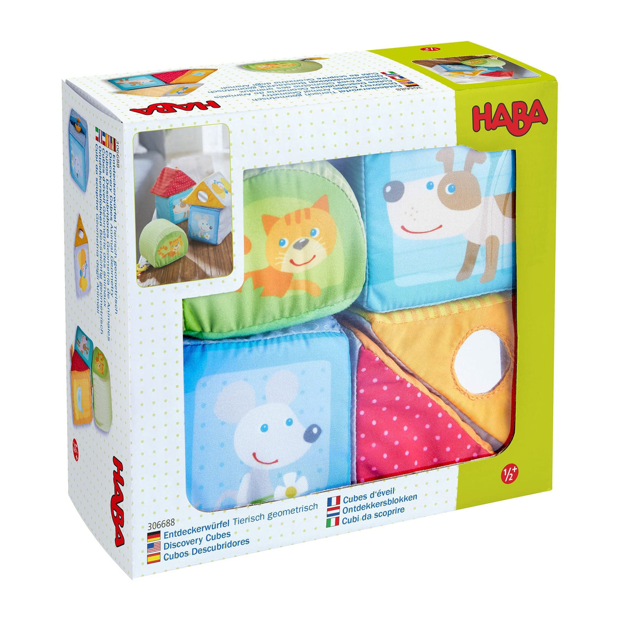 Animal Discovery Cubes - HoneyBug 