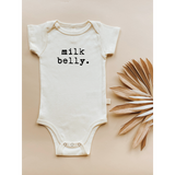 Milk Belly - Organic Cotton Bodysuit - HoneyBug 