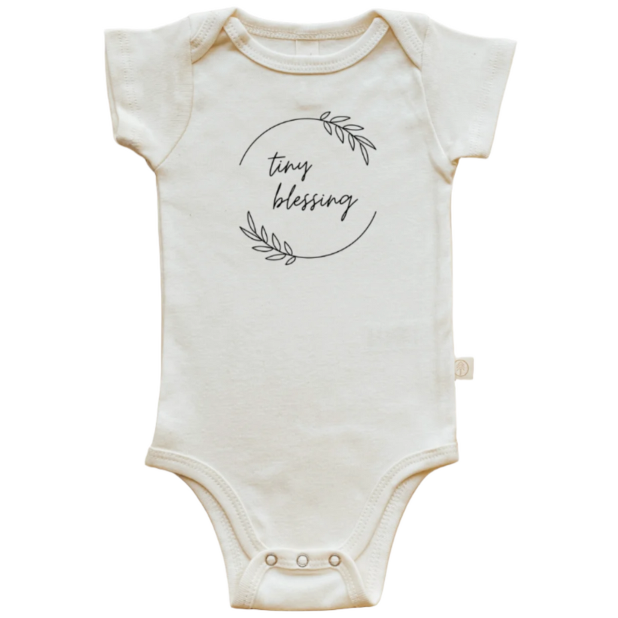 Tiny Blessing - Organic Cotton Bodysuit - HoneyBug 