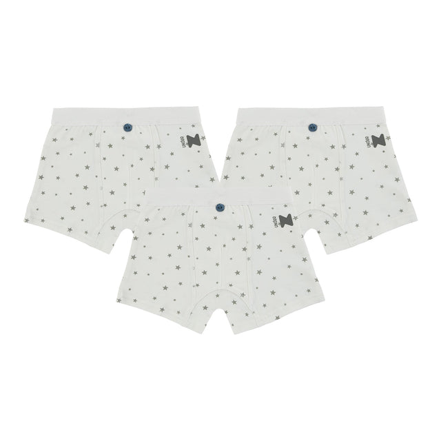 Button Collection, Boy  (3 Boxers) - HoneyBug 