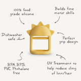 No-Drop Sun Teether (Sunshine) - HoneyBug 