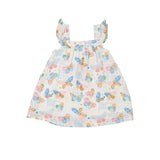 Sundress & Diaper Cover - Butterfly Patch - HoneyBug 