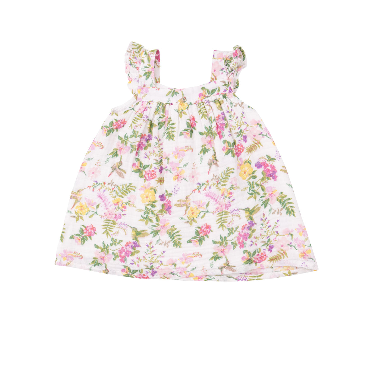 Sundress & Diaper Cover - Cute Hummingbirds - HoneyBug 