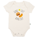 graphic bodysuit | suns out buns out - HoneyBug 