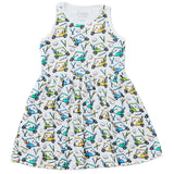 Stretchy Sleeveless Twirl Dress - Golf - HoneyBug 