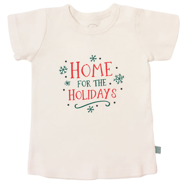 graphic tee | home for the holidays - HoneyBug 