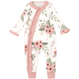 Baby Girl Jardin Floral Romper - HoneyBug 