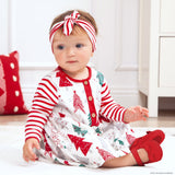 Christmas Tree Bamboo Dress - HoneyBug 