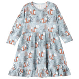 Foxy Forest Twirl Dress