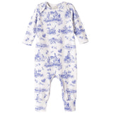 Toile de Jouy Bamboo Romper - HoneyBug 