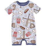 Baseball Shortie Romper