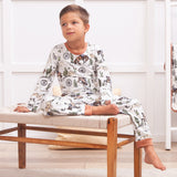 Cowboy On The Range Bamboo Pajama Set - HoneyBug 