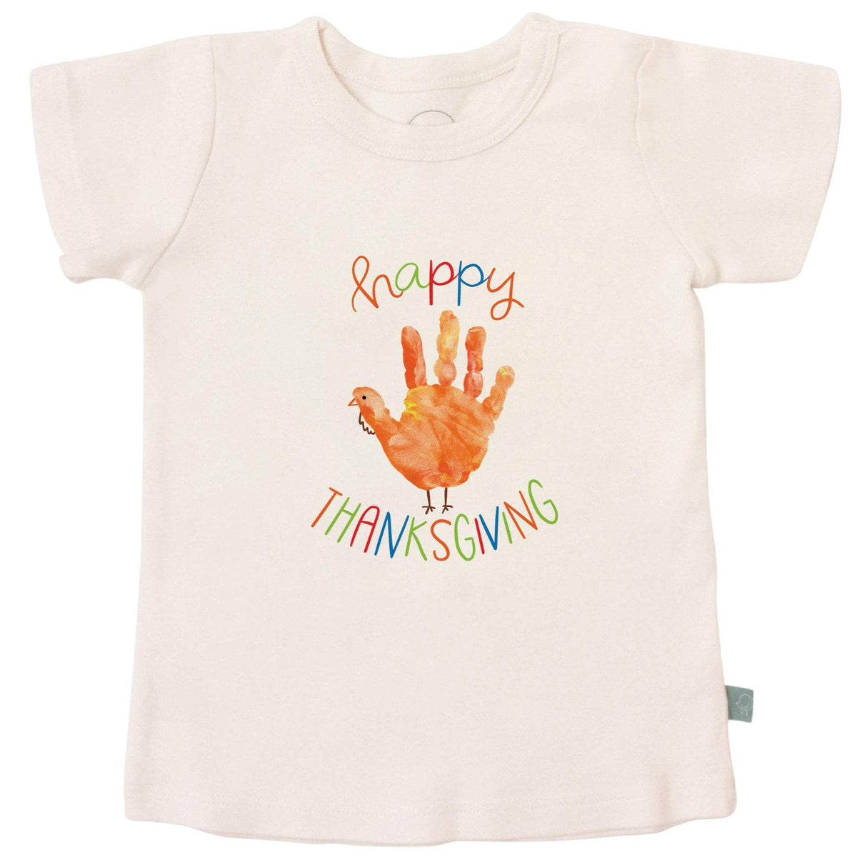 graphic tee | thanksgiving hand - HoneyBug 
