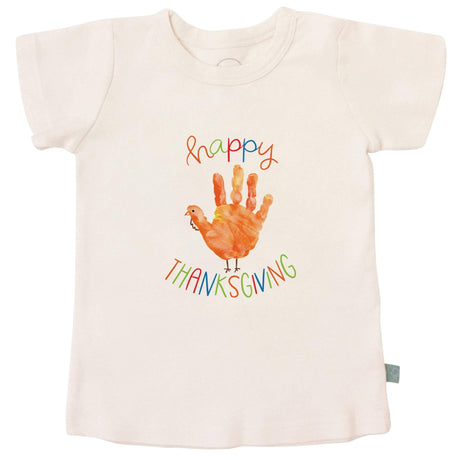 graphic tee | thanksgiving hand - HoneyBug 