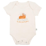 graphic bodysuit | thanksgiving pie - HoneyBug 