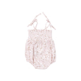 Tie Strap Smocked Bubble - Floaty Day Daisies