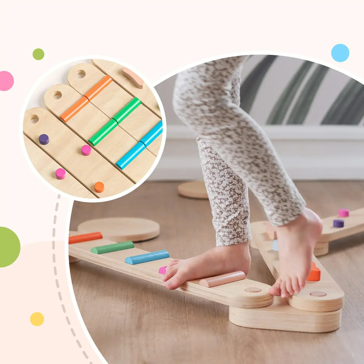 Tiny Land® Balance Beam - HoneyBug 