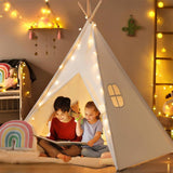 Tiny Land® Teepee for Kids with Mat - HoneyBug 