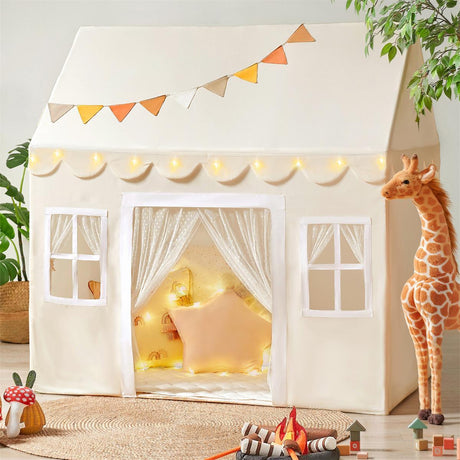 Tiny Land® White Playhouse - HoneyBug 