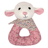 Patterned Rattle - Lamby - HoneyBug 