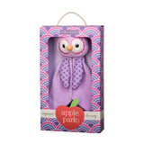 Patterned Blankies - Purple Owl - HoneyBug 