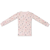 Organic Cotton Pajama - Pink Moon & Stars - HoneyBug 