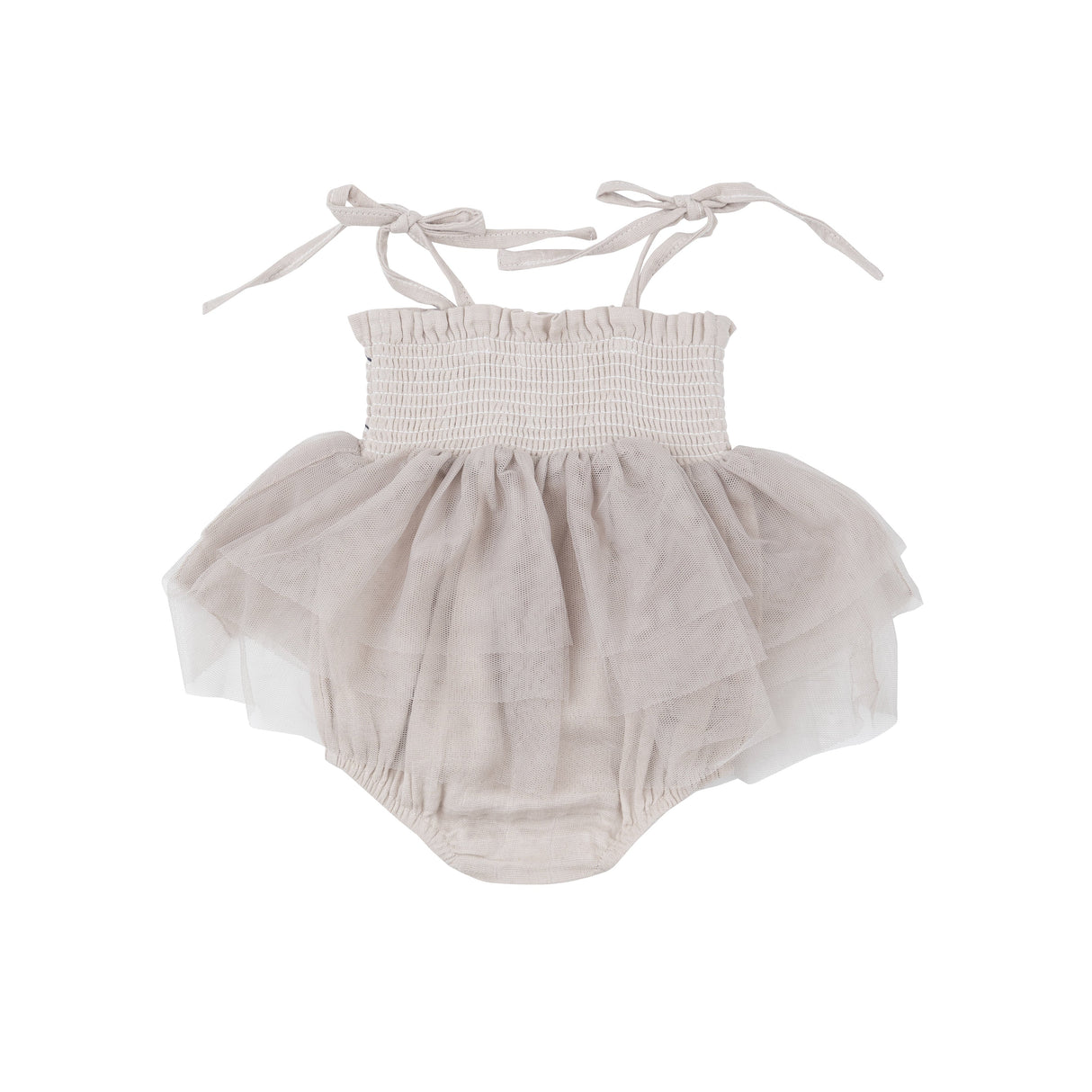 Tutu Bubble - Oatmeal Solid Muslin - HoneyBug 