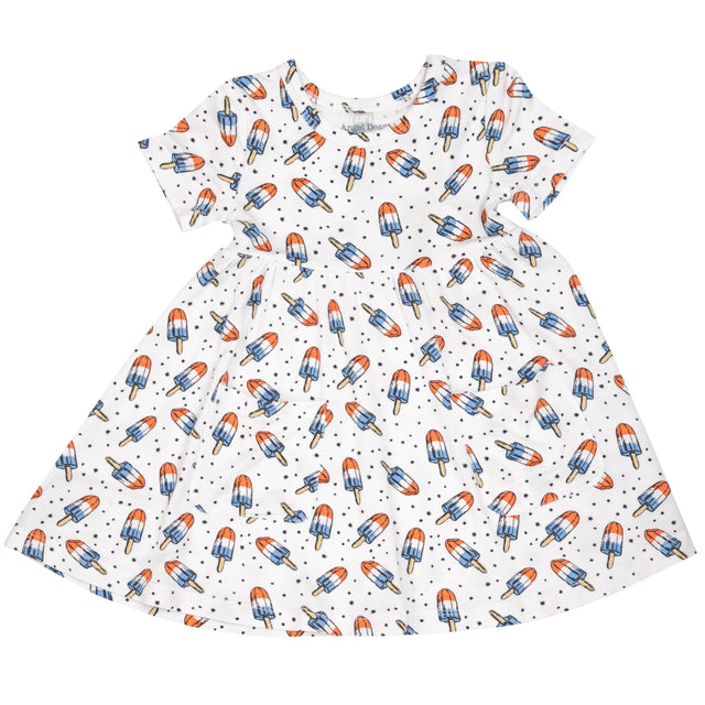 Twirly S/S Dress - Astropops - HoneyBug 