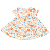 Twirly S/S Dress - Flower Cart - HoneyBug 