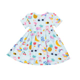 Twirly S/S Dress - Ice Cream Giggles - HoneyBug 