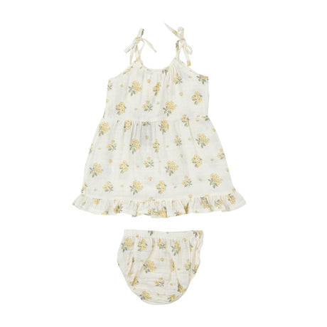 Twirly Tank Dress and Diaper Cover - Buttercup Bouquets