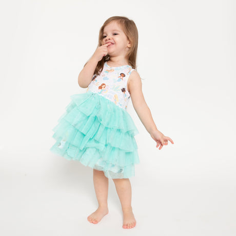 Twirly Tank Tutu Dress - Magical Mermaids - HoneyBug 