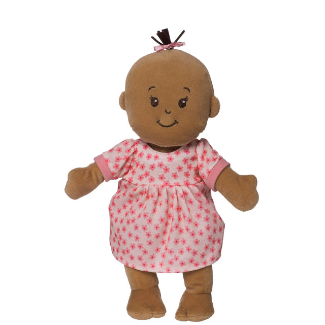 Wee Baby Stella Beige with Brown Hair by Manhattan Toy - HoneyBug 