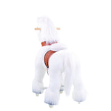 Model U Unicorn Ride-On Toy Age 3-5 White - HoneyBug 