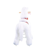 Model U Unicorn Ride-On Toy Age 3-5 White - HoneyBug 