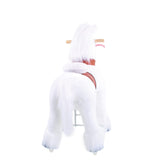 Model U Unicorn Ride-On Toy Age 3-5 White - HoneyBug 