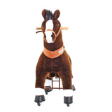 Model U Ride On Horse Toy Age 3-5 Chocolate - HoneyBug 