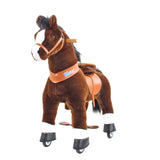 Model U Ride On Horse Toy Age 3-5 Chocolate - HoneyBug 