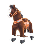 Model U Ride On Horse Toy Age 3-5 Chocolate - HoneyBug 