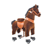 Model U Ride On Horse Toy Age 3-5 Chocolate - HoneyBug 