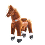 Model U Ride-On Pony Age 3-5 Brown - HoneyBug 