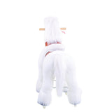 Model U Unicorn Riding Toy Age 4-8 White - HoneyBug 