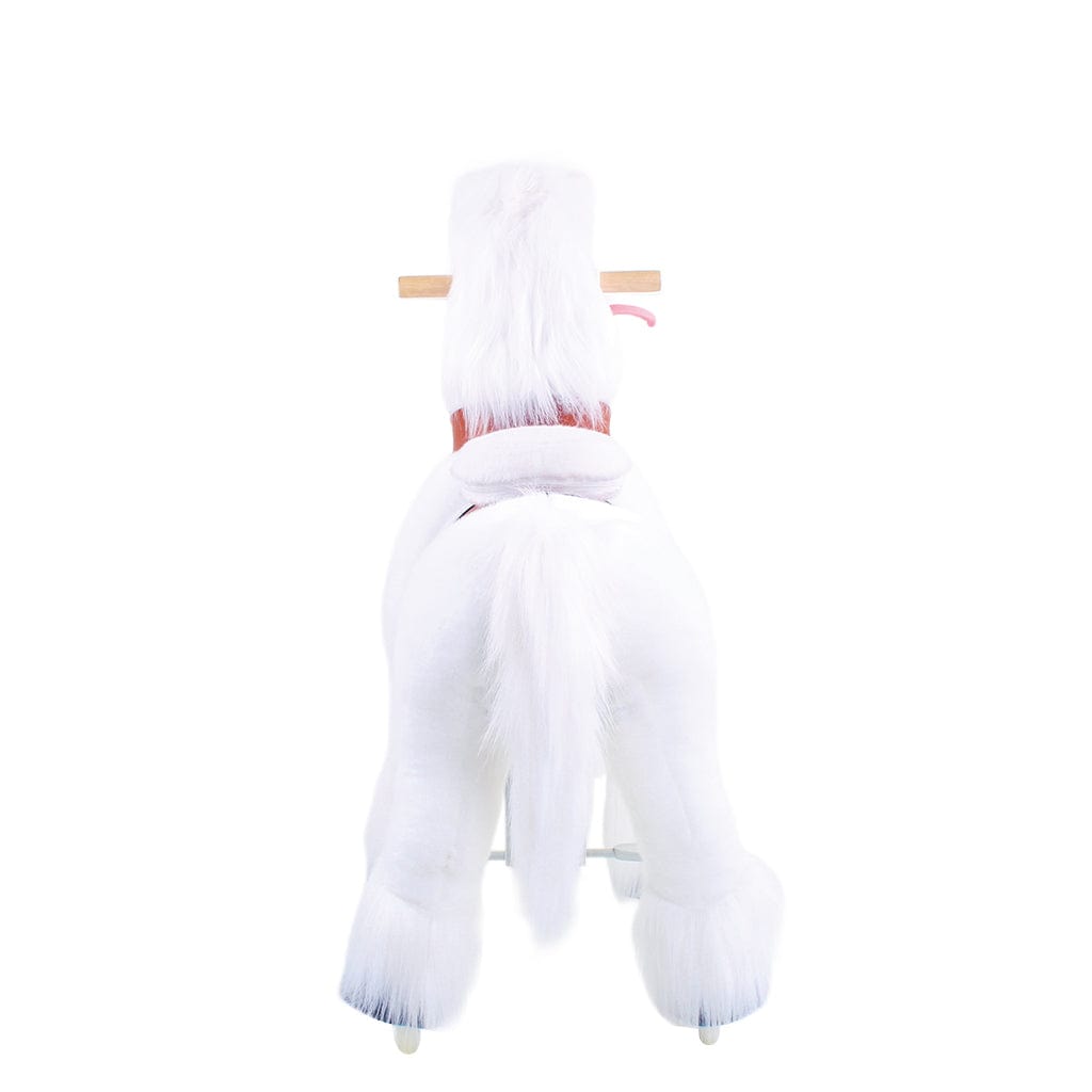 Model U Unicorn Riding Toy Age 4-8 White - HoneyBug 