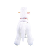 Model U Unicorn Riding Toy Age 4-8 White - HoneyBug 